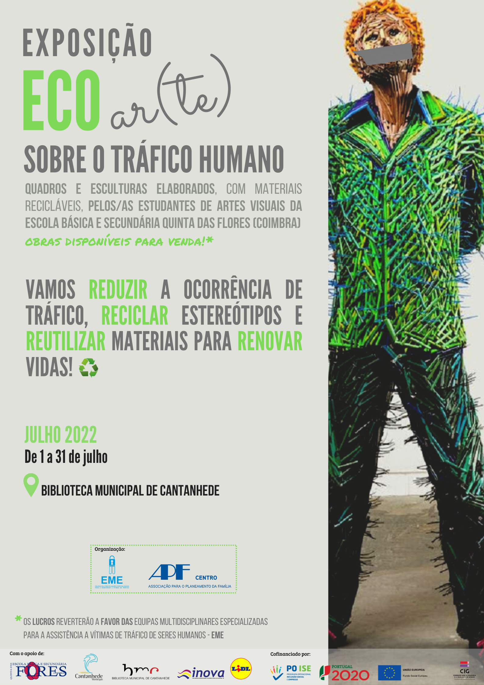 Exposição – “Dia Mundial contra o Tráfico de Seres Humanos (TSH)”