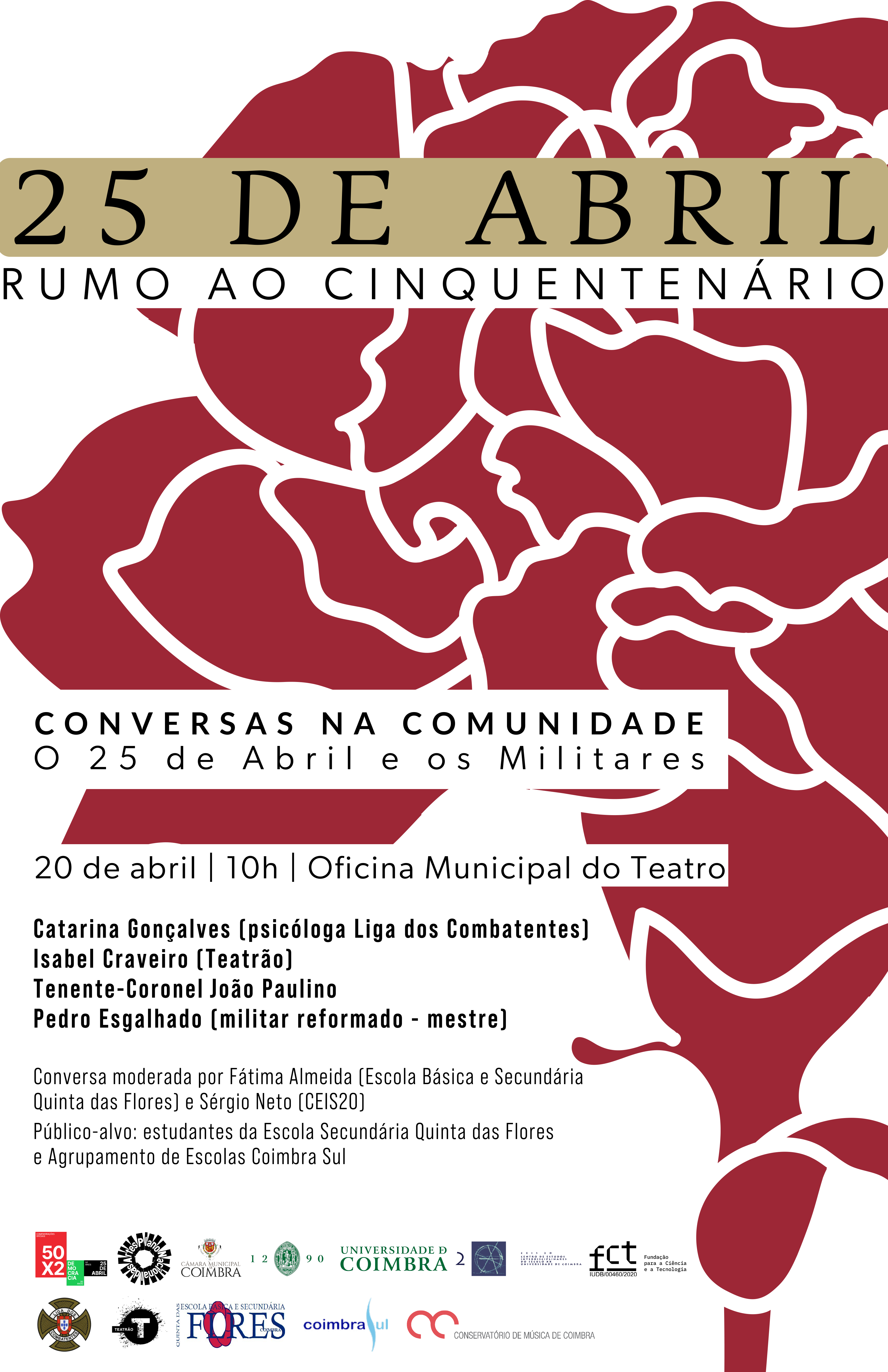 Conversas na comunidade –  O 25 de abril e os militares