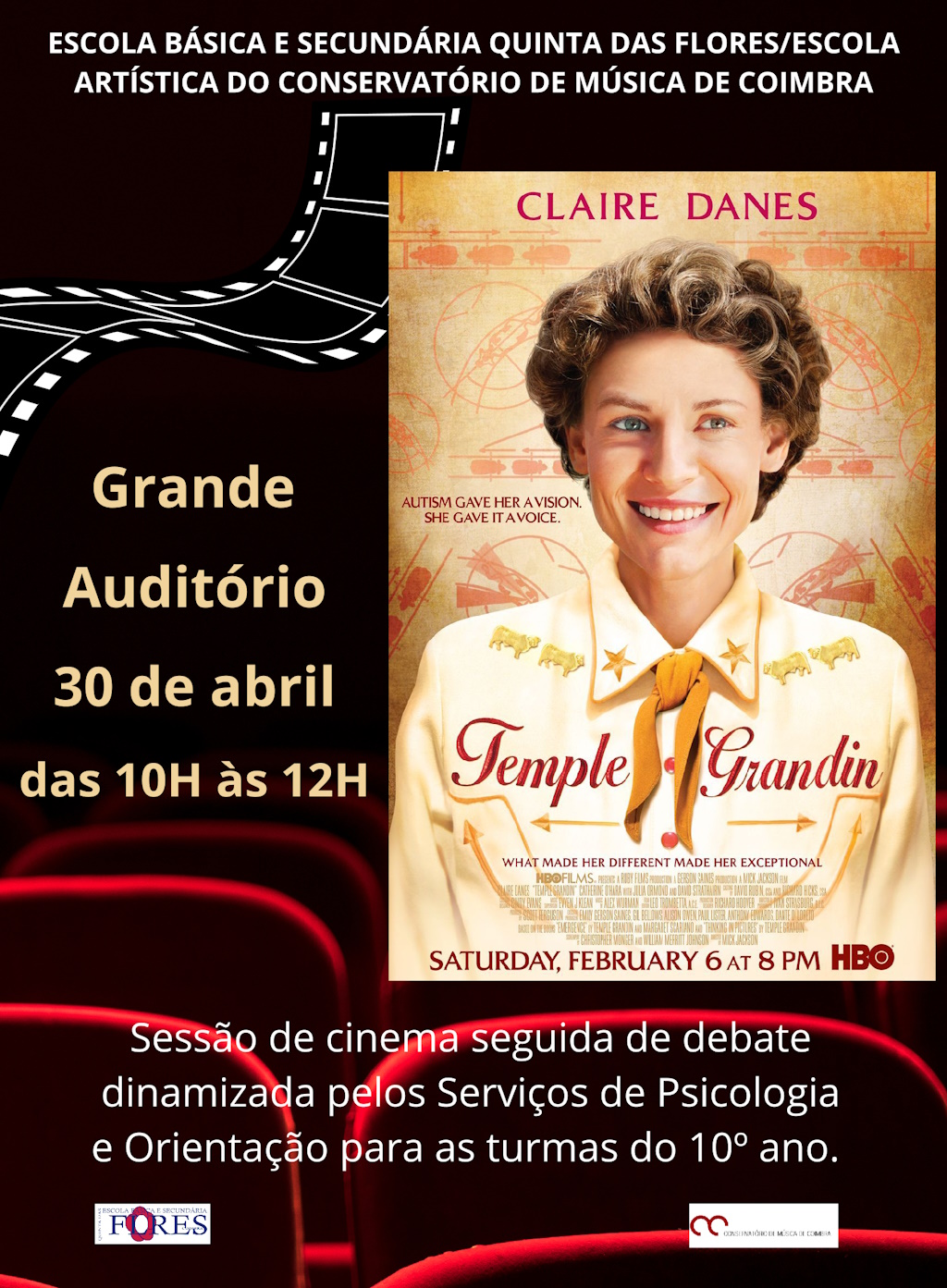 Sessão de Cinema dinamizada pelos SPO